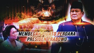 Membedah Pidato Perdana Presiden Prabowo  AKIP tvOne [upl. by Nobell]