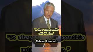 Motivational quotes ll Nelson Mandela ll [upl. by Waddington517]