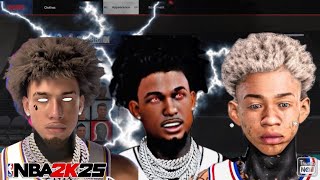 NEW BEST DRIPPY FACE CREATION TUTORIAL NBA2K25 ALL BEST FACE CREATION LOOK COMP [upl. by Ayoras172]