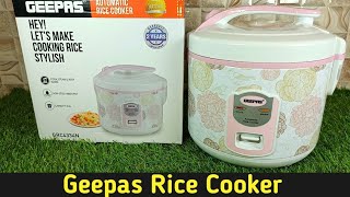 Best Rice Cooker  Geepas Rice Cooker  automatic rice cooker [upl. by Patman434]