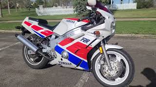 Riding a Beautiful 1989 Yamaha FZR 600 [upl. by Lledroc763]