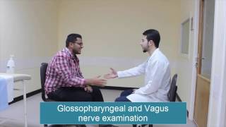 CS5  Glossopharyngeal amp Vagus nerves examination [upl. by Acinat]