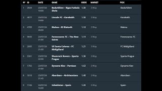 800 ODDS BETTING TIPS23072024 23RD JULY  19TH AUG 2024 TODAYS FREE SPORTS BETTING TIPS [upl. by Dev]