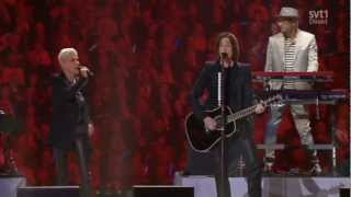 Roxette  Live  Friends Arena 20121027 [upl. by Ahsiekit]