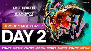 EWC Street Fighter 6  Day 2  Group Stage [upl. by Koehler]