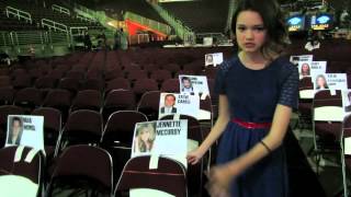 An oceanUP Interview with Ciara Bravo  KCAs Behind The Scenes [upl. by Lilas]