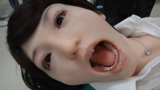 Ultrarealistic Dental Training Android Robot  Showa Hanako 2 DigInfo [upl. by Genni]