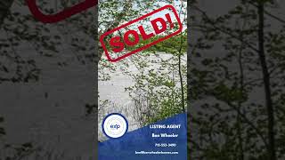 Just sold Lake lot on Minong Flowage Douglas County Wisconsin [upl. by Ayerim]