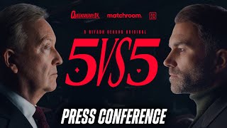 QUEENSBERRY VS MATCHROOM 5v5 FEAT ZHILEI ZHANG VS DEONTAY WILDER PRESS CONFERENCE LIVESTREAM [upl. by Season]