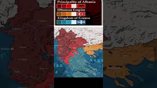 AlbanianOttoman advance in Greece alt history shorts [upl. by Padraic]