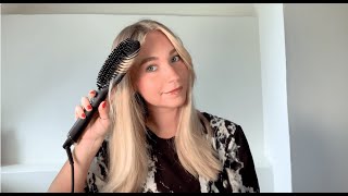 TUTORIAL ghd glide  Come creare un liscio con punte allinsù con la spazzola lisciante ghd [upl. by Nikita949]