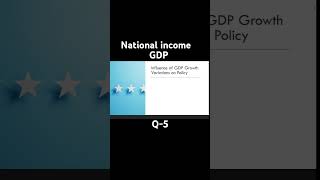 GDP in PolicyMaking Influence on Fiscal and Monetary Decisions Q5upscmastermind [upl. by Beitnes970]