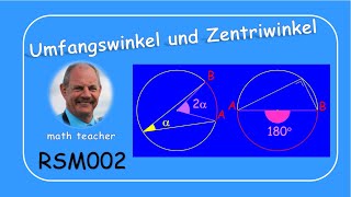 Umfangswinkel und Zentriwinkel RSM002 [upl. by Ebbie]