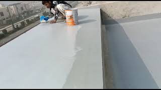 Roof Waterproofing Services with Polyurethane  Polyuria  PU Coating [upl. by Lemkul]