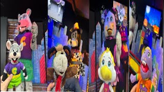 Chuck E Cheese Plush Adventures Slacking on the Job at Middletown [upl. by Rochette588]