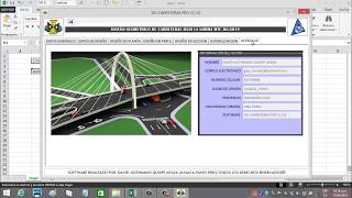 SOFTWARE DE DISEÑO GEOMÉTRICO DE CARRETERAS DGCARRETERAS PRO V 10 [upl. by Yenttirb]