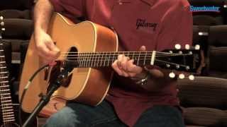 Gibson Acoustic J35 Acousticelectric Guitar Demo  Sweetwater Sound [upl. by Eiralam575]