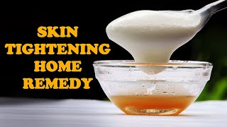 YOUR SKIN TIGHTENING HOME REMEDY FOR FACE TIGHTENING  NATURAL ANTI AGING HOME REMEDIES FOR WRINKLES [upl. by Flita]