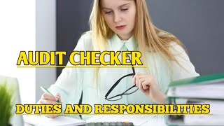 Audit Checker Home Depot Duties And Responsibilities [upl. by Sorodoeht]