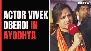 Ayodhya Ram Mandir  Actor Vivek Oberoi To NDTV On Grand Ram Temple Opening quotIts Vishwa Utsavquot [upl. by Eimia]