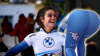 I present to you Alessia Crippa  BMW IBSF World Cup 20202021 Womens Skeleton Bobsledding [upl. by Nanda448]