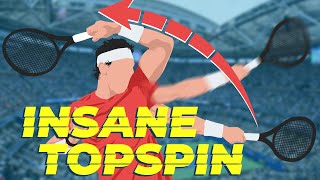 How To Hit Heavy Forehands With MASSIVE Topspin In 3 Simple Steps [upl. by Nnave240]