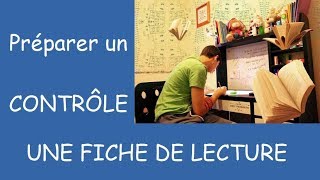 Fiche de lecture contrôle de lecture  comment faire [upl. by Yrakcaz215]