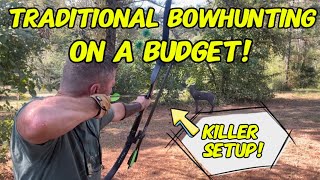 Traditional Bowhunting On A Budget Killer Setups That Get It Done [upl. by Jemmy]