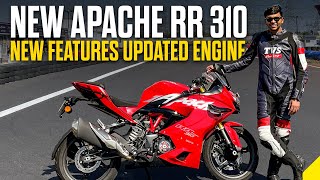 New TVS Apache RR 310 Review Cruise control Updated Engine amp More  better than before Times Drive [upl. by Amlas]