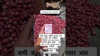 kasbe vani Today market rate vani market shetkari [upl. by Llevron210]