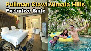 MEWAH EXECUTIVE SUITE Pullman Ciawi Vimala Hills  Review ARTPLAY Studio Bearbrick Painting [upl. by Corley]