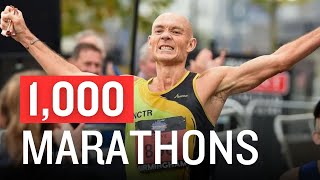 The Most Insane Marathon World Record Ever 1000 Marathons in the Fastest Average Time [upl. by Chilcote350]