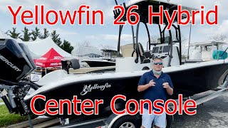 Yellowfin 26 Hybrid Center Console [upl. by Ibson]