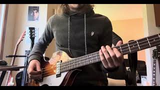 Nowhere Man The Beatles Bass cover [upl. by Valdas]