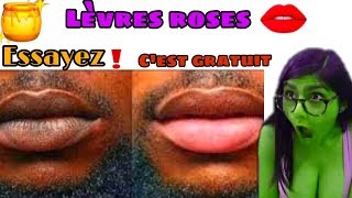 TUTO voici comment avoir des lèvres roses et pulpeuses en 5min  dylan allan [upl. by Rickard]