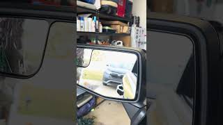 Secret Heated Mirror Defrost feature on 2023 Chevy Silverado shorts diy youtuber [upl. by Brew]