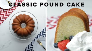 Classic Pound Cake [upl. by Etteuqaj]