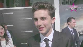 Timothée Chalamet Speaking French Back In 2014 [upl. by Nido]