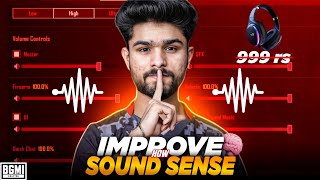 How To Improve Sound Sense To Spot Enemy In Bgmi⁉️  Sound Setting bgmipubgmobile bgmi pubg [upl. by Ruthi]