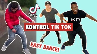 KONTROL TIK TOK EASY DANCE  TUTORIAL [upl. by Anirb606]