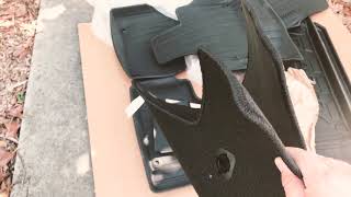 Unboxing Honda Clarity All Weather Floor Mats Trunk Tray and Console Mat [upl. by Nafri]