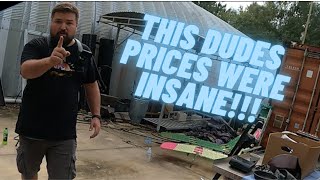 Crazy youtuber guy had insane prices at his garage sale [upl. by Nemraciram]