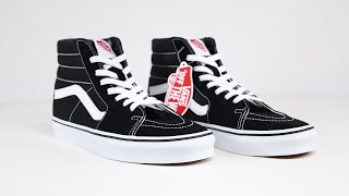 Vans Sk8 Hi Review amp On Feet [upl. by Lymn]