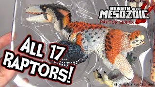 All 17 Beasts of the Mesozoic Deluxe Raptor Poseable Action Figure Toys [upl. by Llehsyt509]