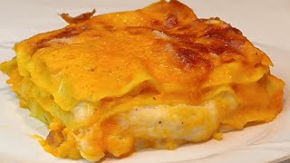 LASAGNA AL FORNO ZUCCA E PROVOLA AFFUMICATA ti scalda il cuore [upl. by Zabrine]