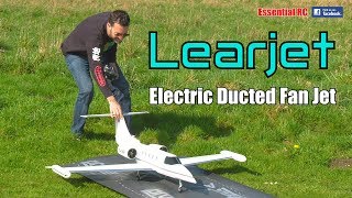 LEARJET electric ducted fan RADIO CONTROLLED JET [upl. by Hopkins]