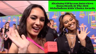 Danger Force Star Dana Heath Interview  2024 Nickelodeon Kids Choice Awards [upl. by Stilu247]