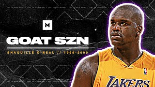 Shaquille ONeal 9900 Season Highlights  Most Dominant Ever  GOAT SZN [upl. by Moyna]