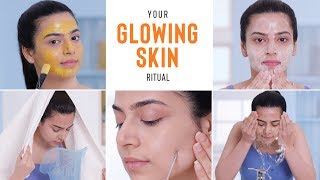 5 AtHome Cleanup Steps To Achieve Glowing Skin  Secrets To Healthy Skin Using Milk [upl. by Mccurdy679]