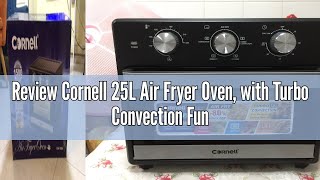 Review Cornell 25L Air Fryer Oven with Turbo Convection Function CAFE25L [upl. by Llennoj]